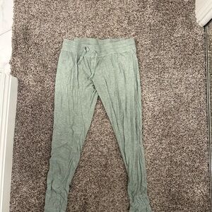 Women’s ribbed little sleepies Green Pants